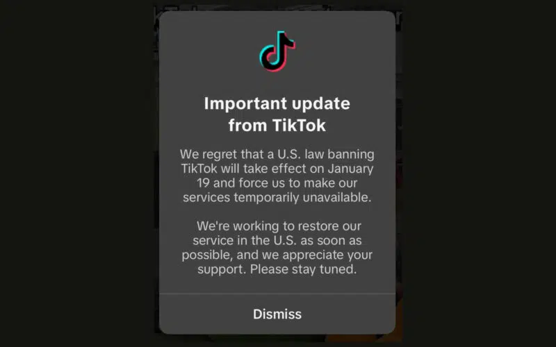 Tiktok banni USA