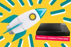 La livebox 5 chez Sosh