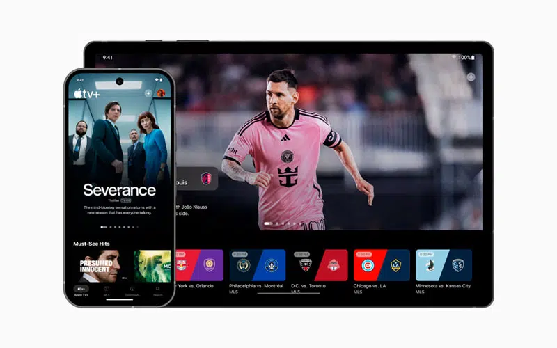 Apple TV sur tablette et smartphone Android