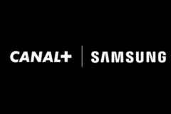 Logo de canal+ et Samsung