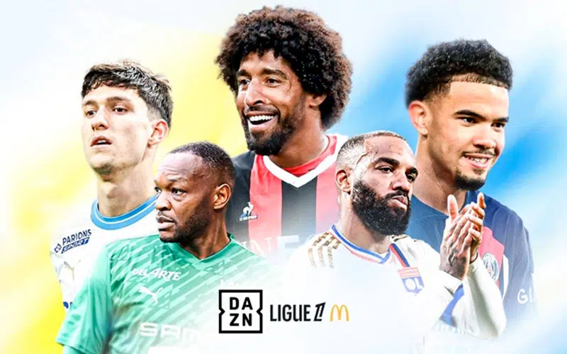 DAZN ligue 1 mcdonald's