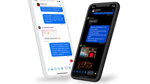 L'application Olvid installée sur 2 téléphones