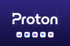 logo de proton, mail, drive...