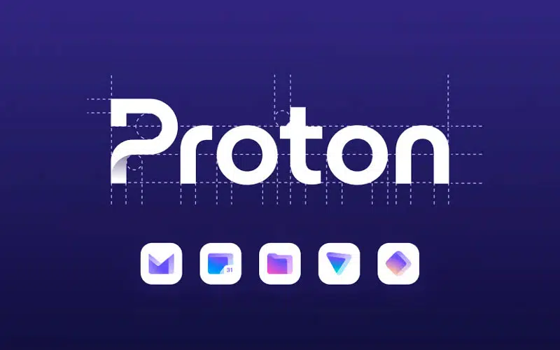 logo de proton, mail, drive...