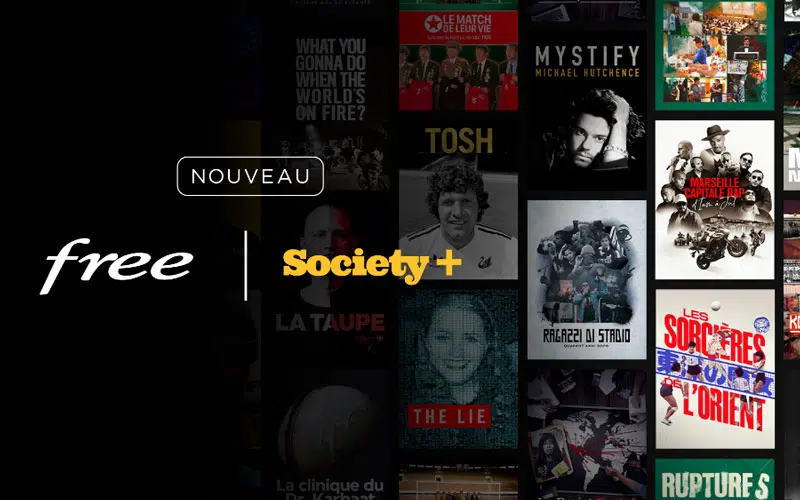 Society+ arrive chez Free