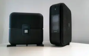 La Livebox S accompagnée de la Livebox 7