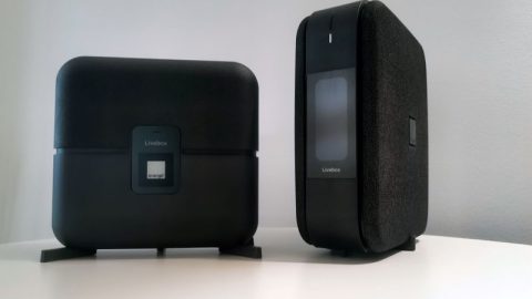 La Livebox S accompagnée de la Livebox 7