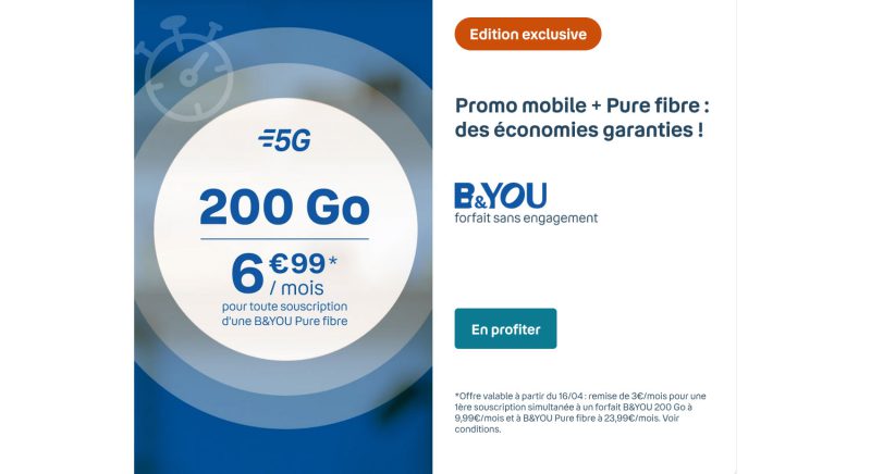 B&You Promo 200 Go