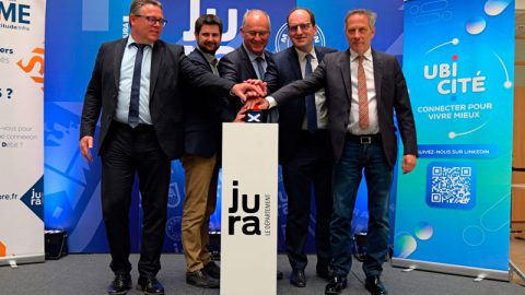 Lancement du réseau en fibre optique jurassien