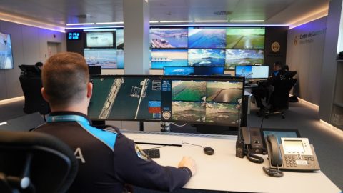 La police du port de Barcelone