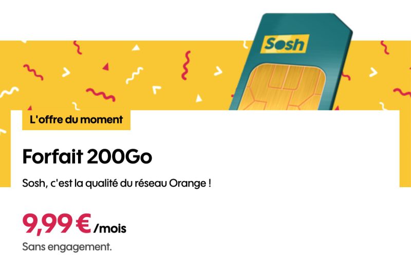 Promo Sosh 200 Go