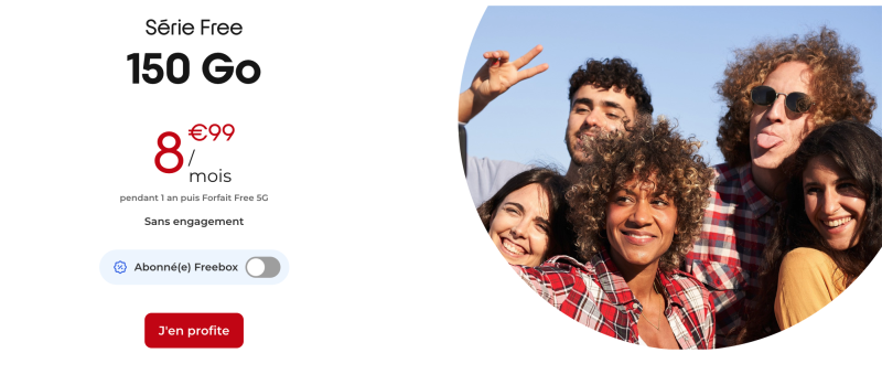 Série Free 150 Go