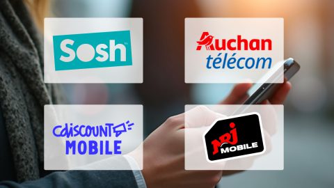 Sosh Cdiscount Mobile Auchan Télécom NRJ Mobile