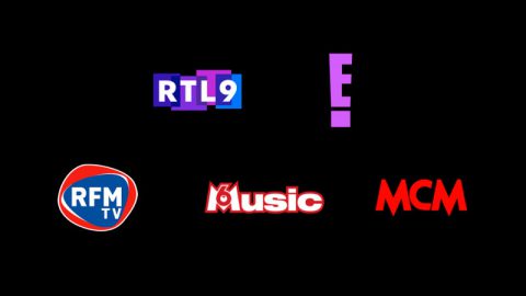 rtl 9, e!, rfm tv, m6 music, mcm
