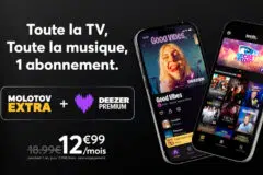 Molotov + deezer, l'abonnement tout en un