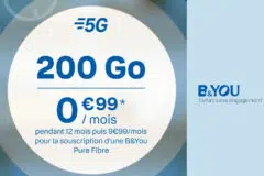 B&You 200 Go à 0,99€