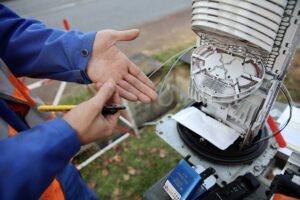 Déploiement de la fibre optique