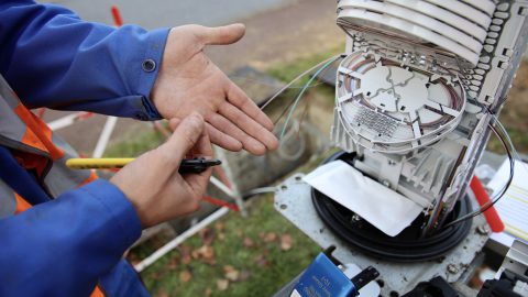 Déploiement de la fibre optique