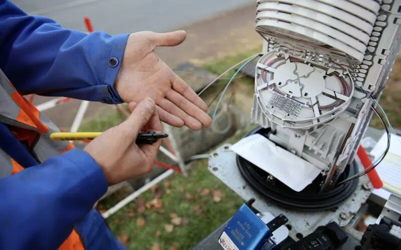 Déploiement de la fibre optique