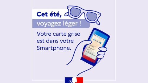 La carte grise sur France Identité