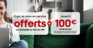 Freebox frais offerts
