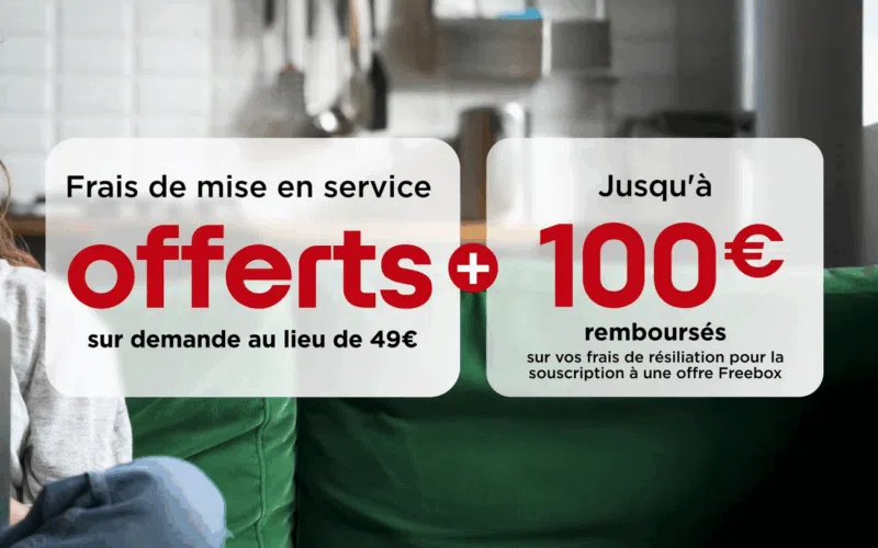 Freebox frais offerts