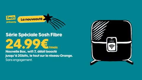 Nouvelle offre Sosh fibre