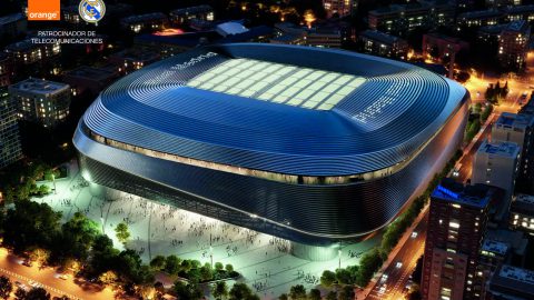 Le Stade Bernabeu équipé par Orange