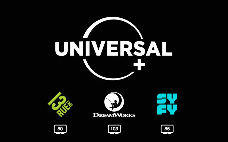 Universal+ sur TV d'Orange