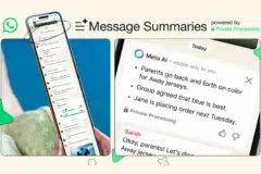 Messages Summaries sur WhatsApp