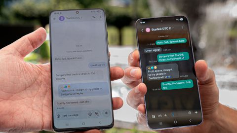 Salt teste les messages en Direct to cell avec Starlink