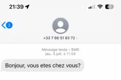 Arnaque SMS