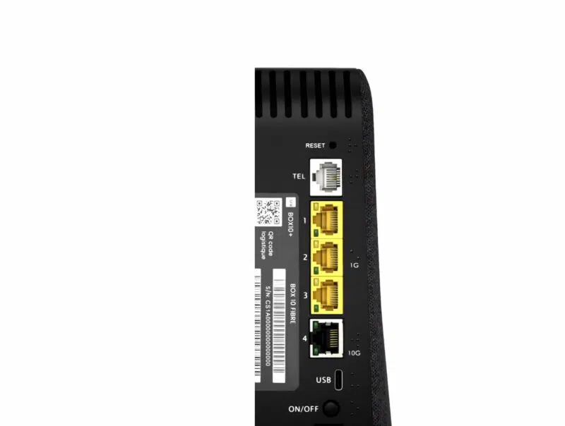 Connectique SFR Box