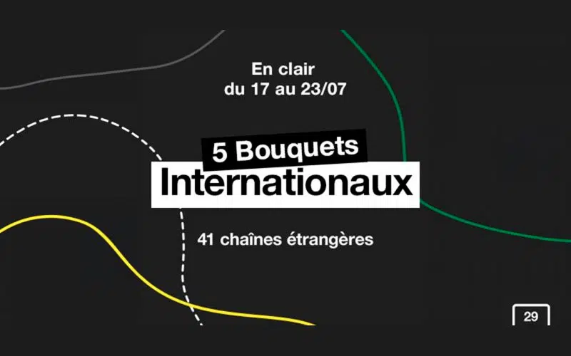 5 bouquets internationaux offerts par Orange