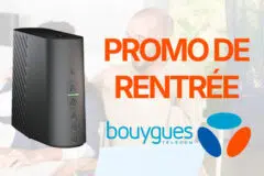 Promo rentrée Bbox