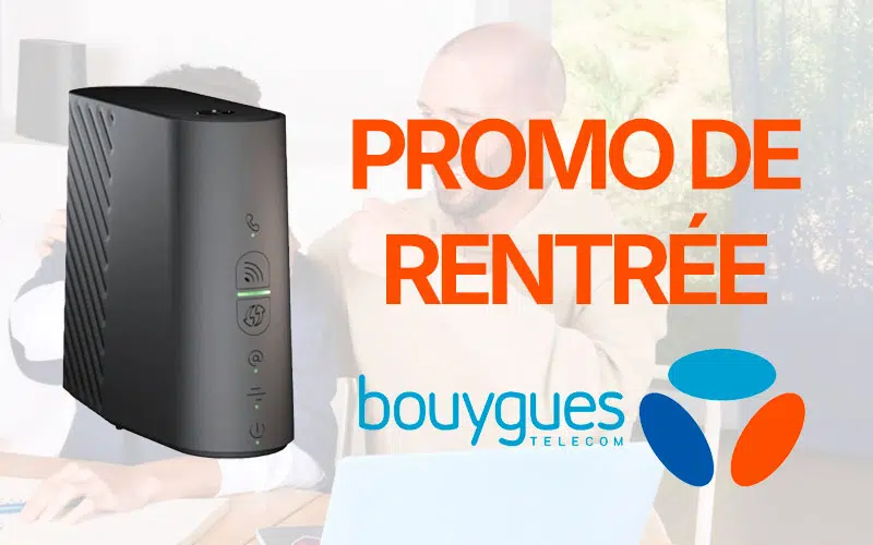 Promo rentrée Bbox