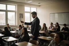 Smartphone en salle de classe