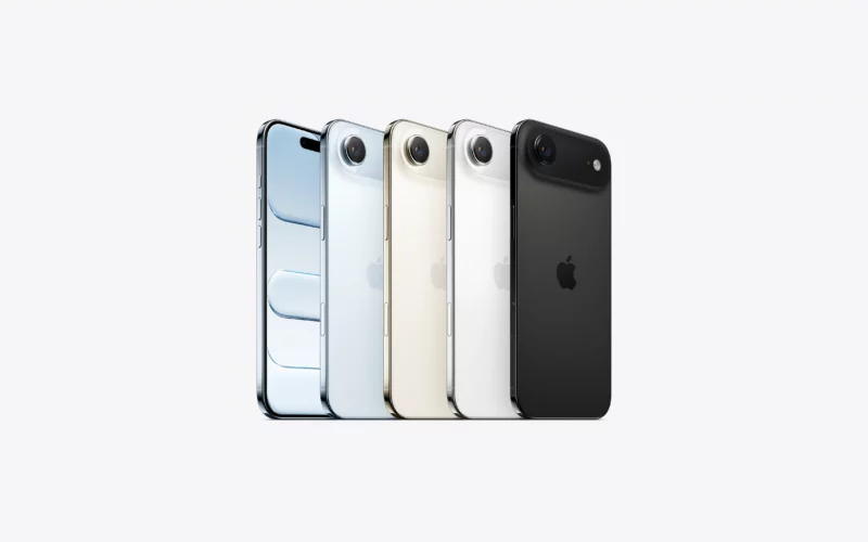iPhone Air Couleurs