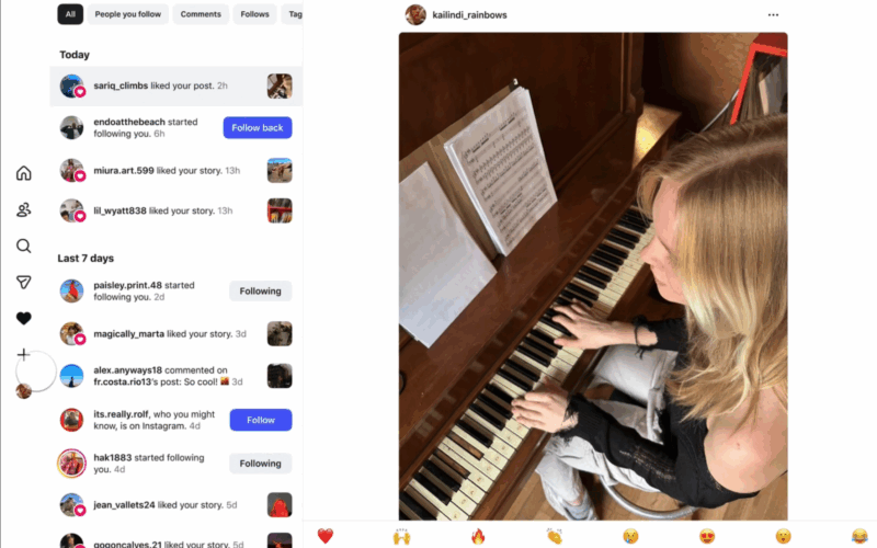 Instagram ipad