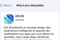 iOS 26 disponible