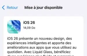iOS 26 disponible