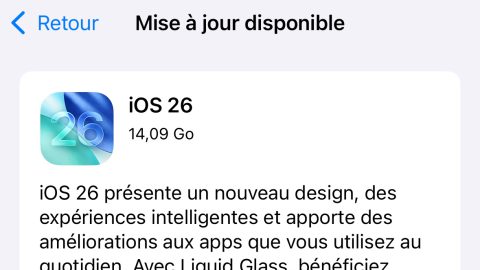 iOS 26 disponible