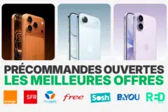 Précommandes iPhone 17 iPhone Air