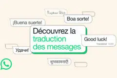 La traduction avec WhatsApp