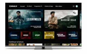 CANAL+ sur un téléviseur Thomson