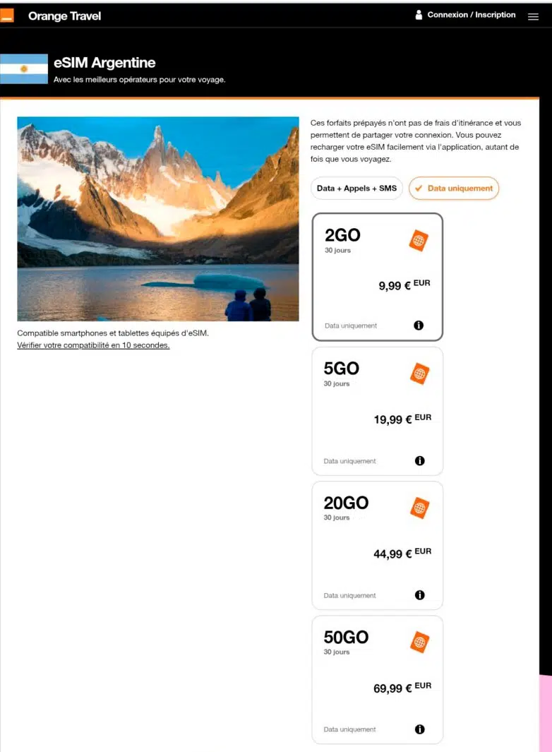 Orange Travel sans All Accor