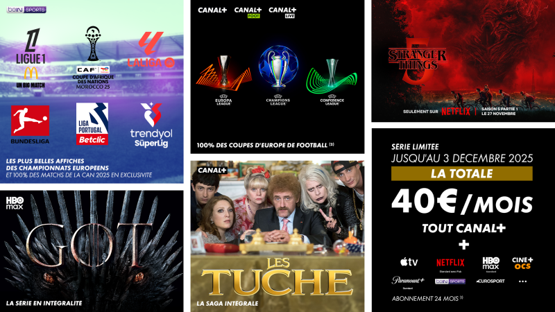 Contenus CANAL+ La Totale