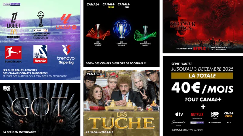 Contenus CANAL+ La Totale