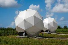 teleport d'eutelsat en Martinique