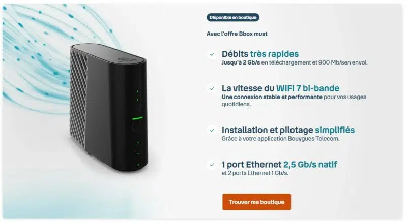La nouvelle Bbox wifi 7